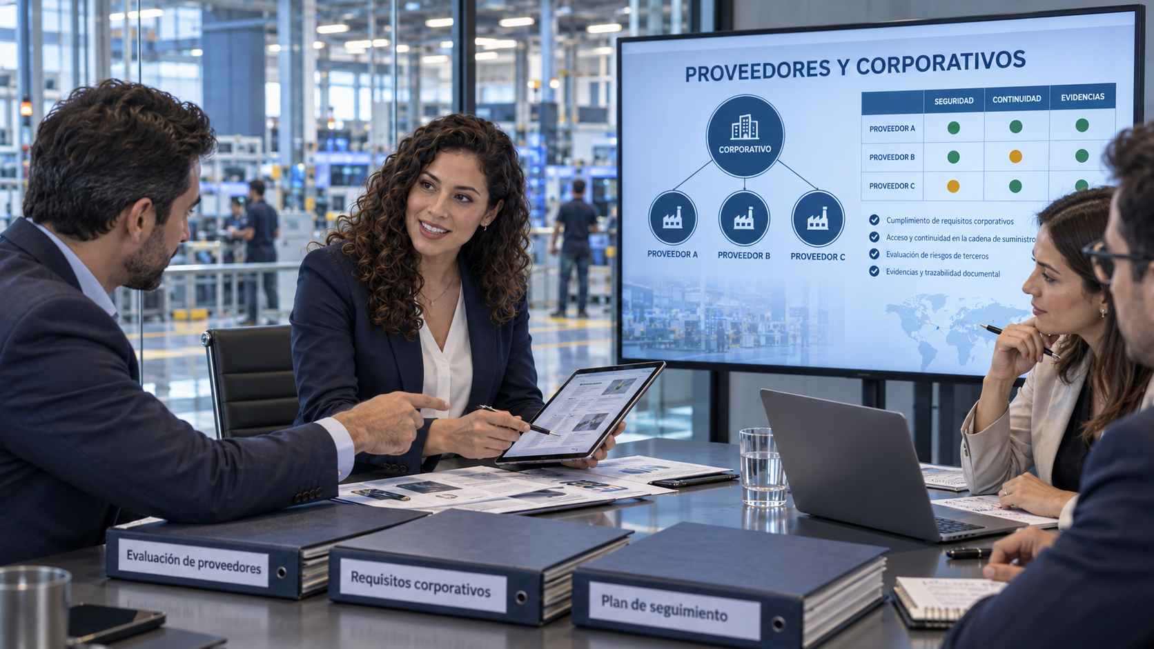 Proveedores y corporativos